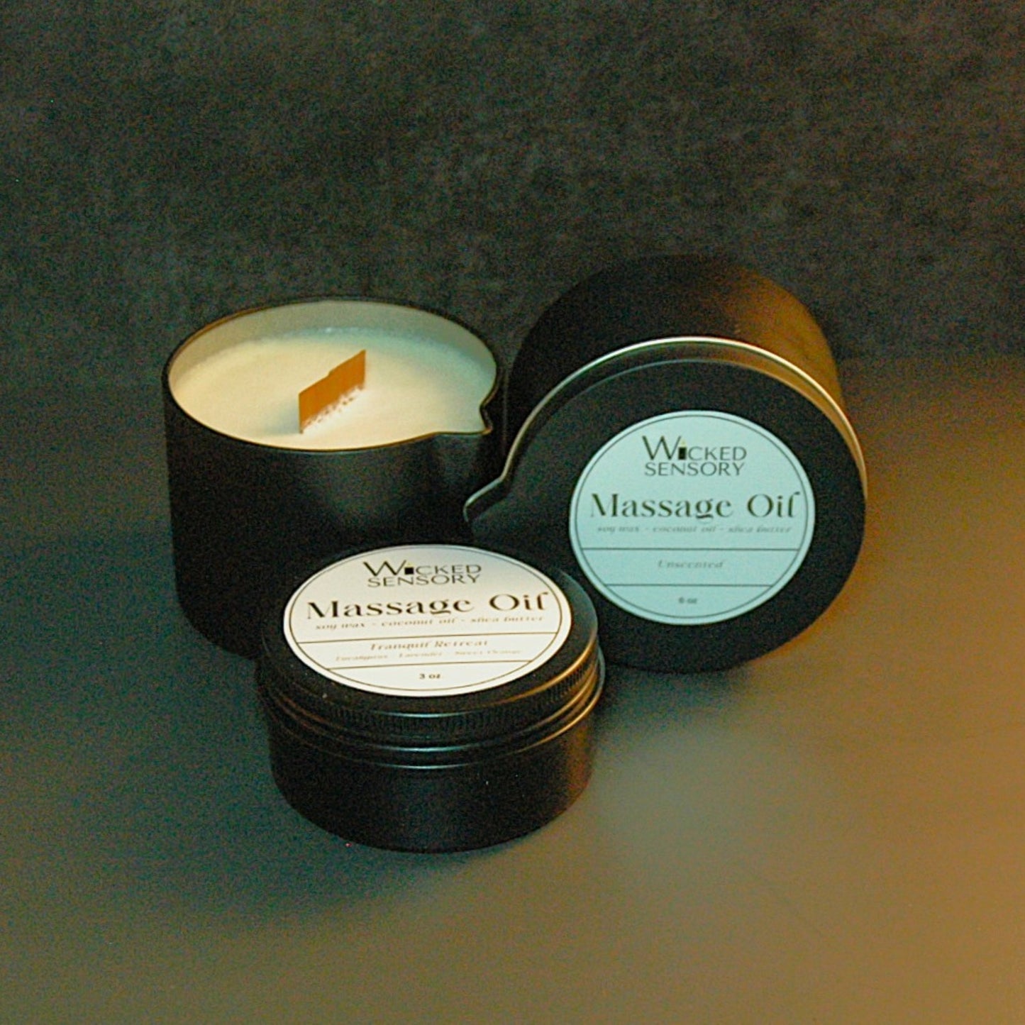 Candle - Massage Oil